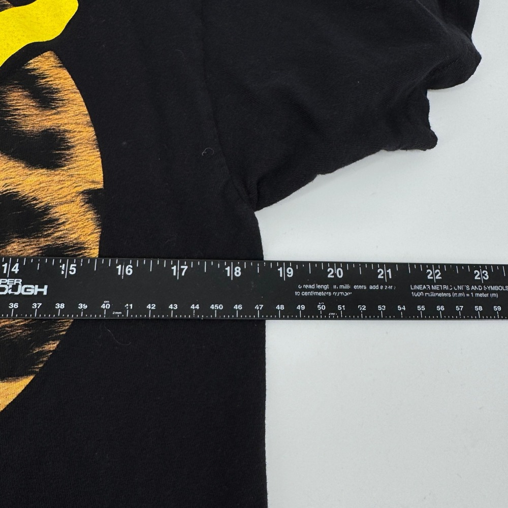 Neff Graphic T-Shirt Mens Medium Black Leopard Print Logo Short Sleeve Tee - Picture 5 of 5